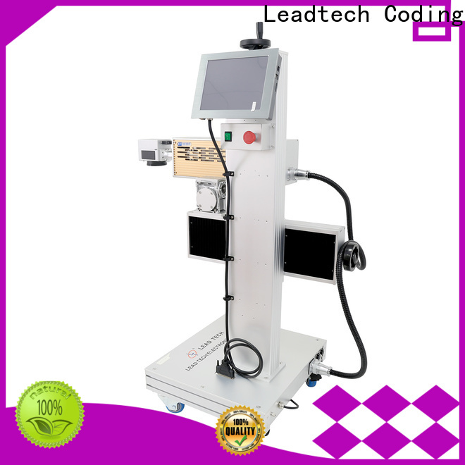 Leadtech Coding commercial laser expiry date printing machine factory for daily chemical industry printing