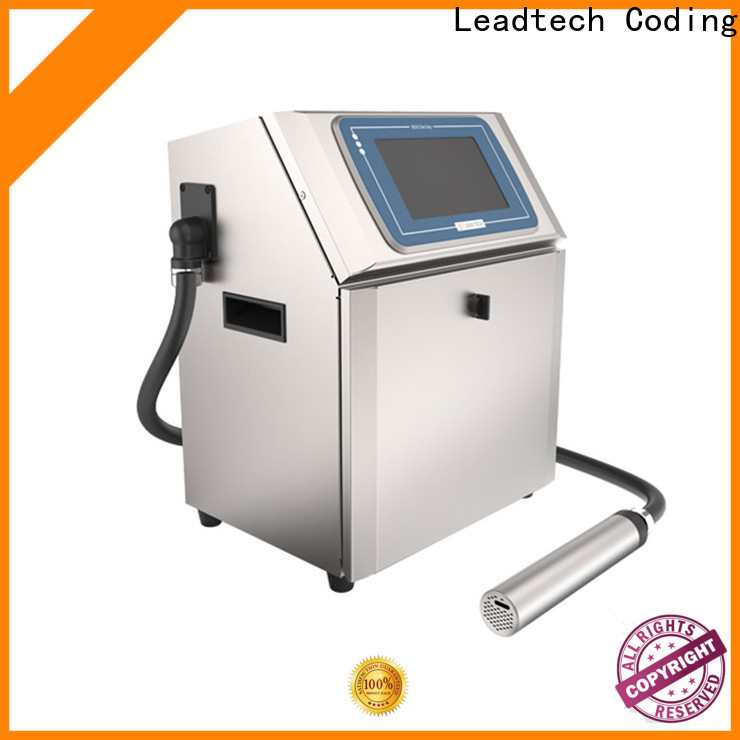 Leadtech Coding hp inkjet batch coding machine company for drugs industry printing