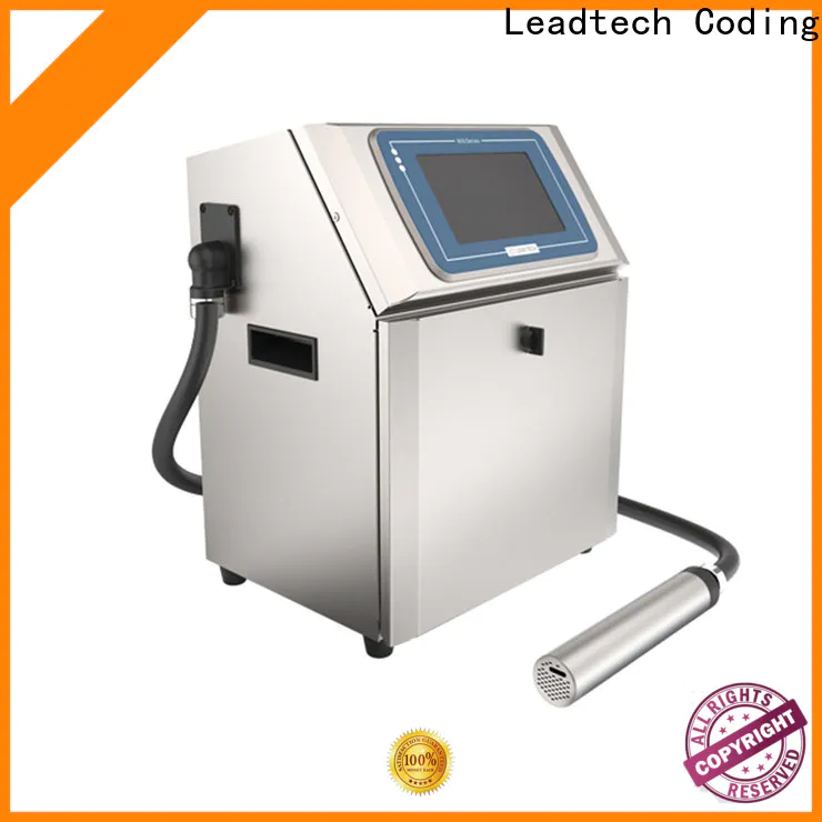 Leadtech Coding hp inkjet batch coding machine company for drugs industry printing