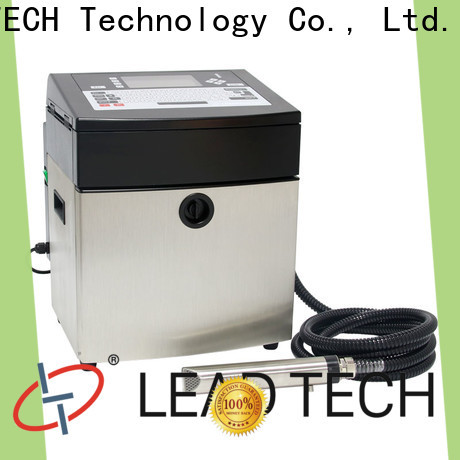 Leadtech Coding bulk handheld inkjet printer factory for food industry printing