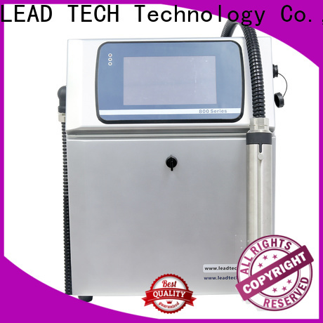 Leadtech Coding online batch coding machine manufacturers for beverage industry printing