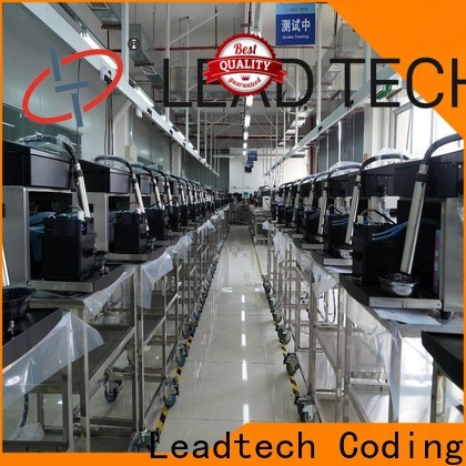 Leadtech Coding portable batch coding machine company for auto parts printing