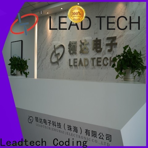 Leadtech Coding dust-proof batch coding machine online for business for daily chemical industry printing