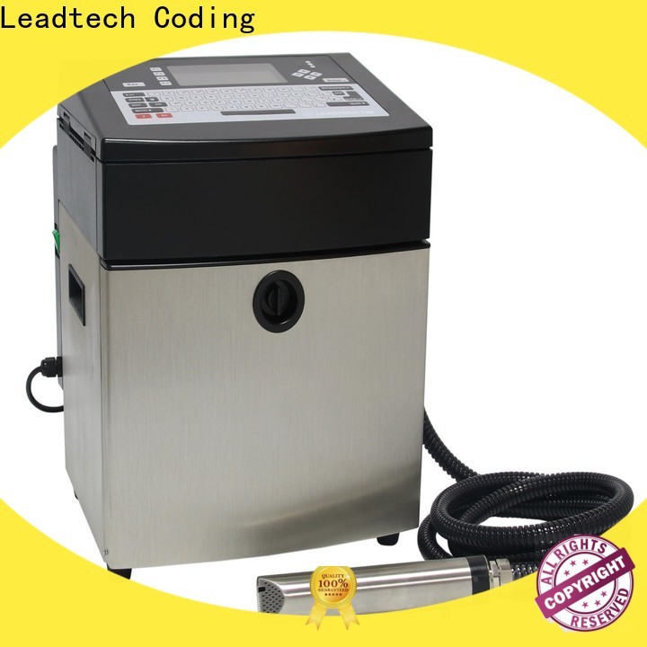 Leadtech Coding date printer for packaging machine company for daily chemical industry printing