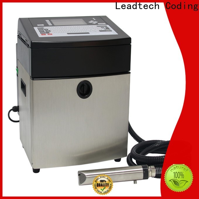 Leadtech Coding Leadtech Coding expiry date inkjet printer for business for household paper printing