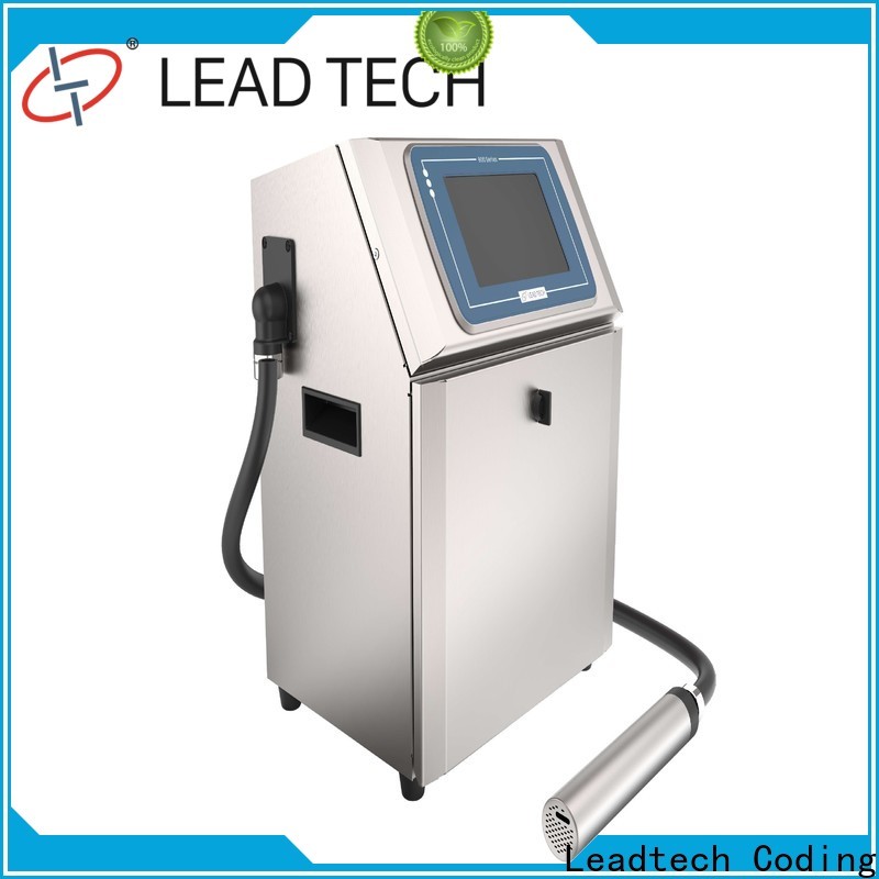 Leadtech Coding Wholesale batch code printing machine price manufacturers for tobacco industry printing