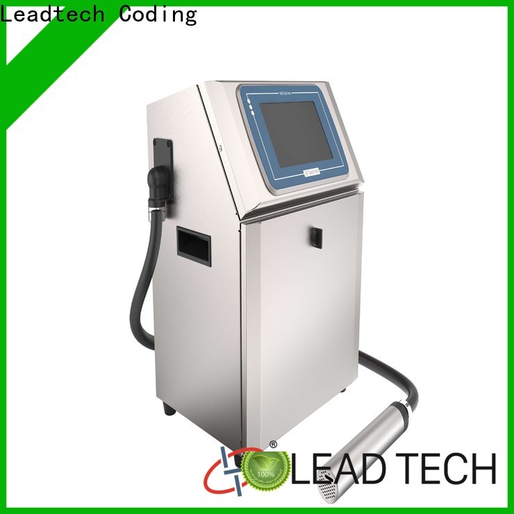 Leadtech Coding Wholesale batch coding machine for pouch Supply for pipe printing