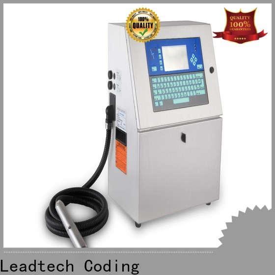 Leadtech Coding Best ribbon coding machine Supply for tobacco industry printing