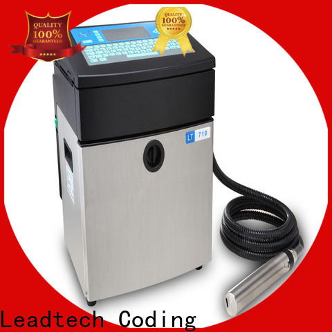 Leadtech Coding ribbon batch coding machine factory for building materials printing
