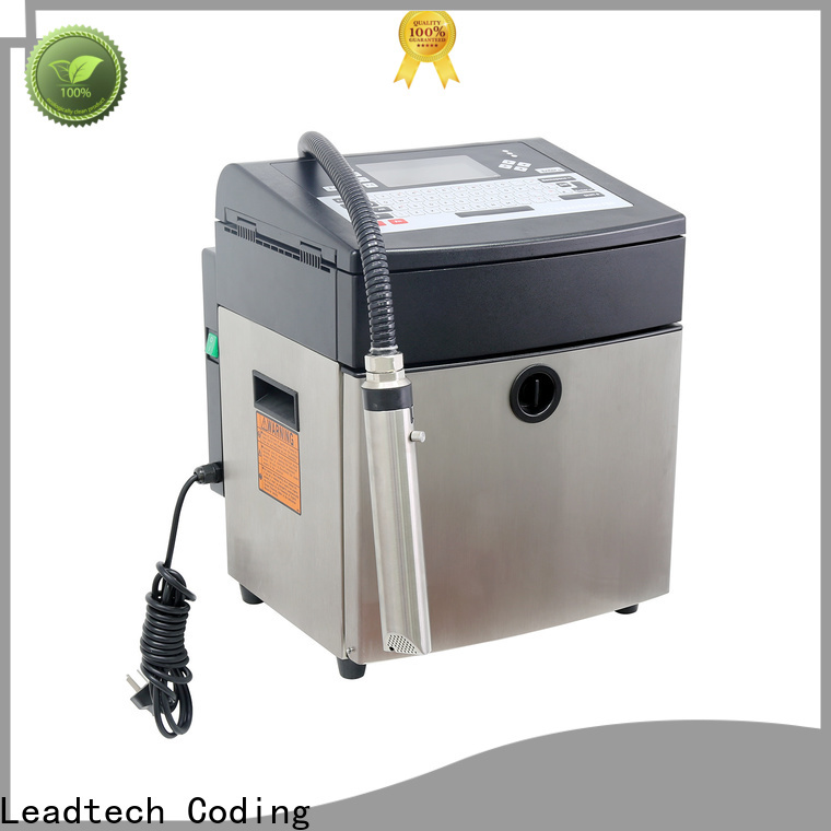 Leadtech Coding hand operated batch coding machine factory for household paper printing