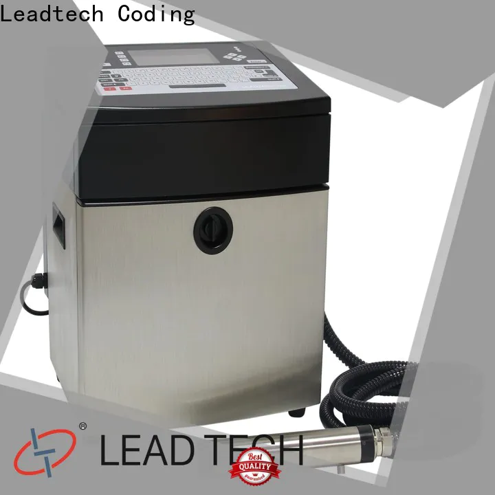 Leadtech Coding Latest carton batch coding machine custom for drugs industry printing