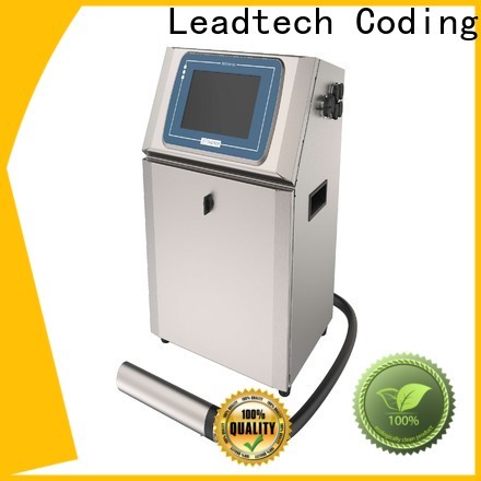 Leadtech Coding batch coder mini printer for business for tobacco industry printing