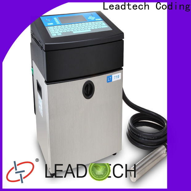 Leadtech Coding Latest expiry date printing machine for sale for business for food industry printing