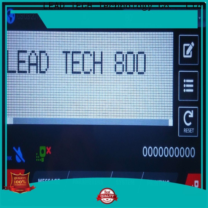 Leadtech Coding date coding machine for pouch company for food industry printing