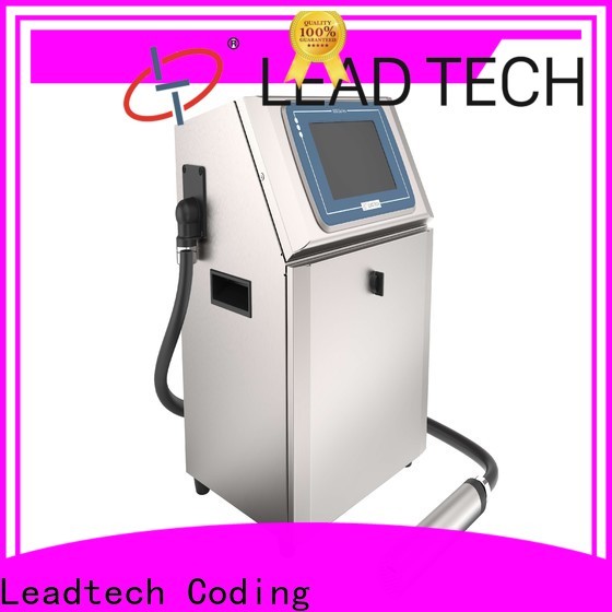 Leadtech Coding expiry date printer machine factory for beverage industry printing
