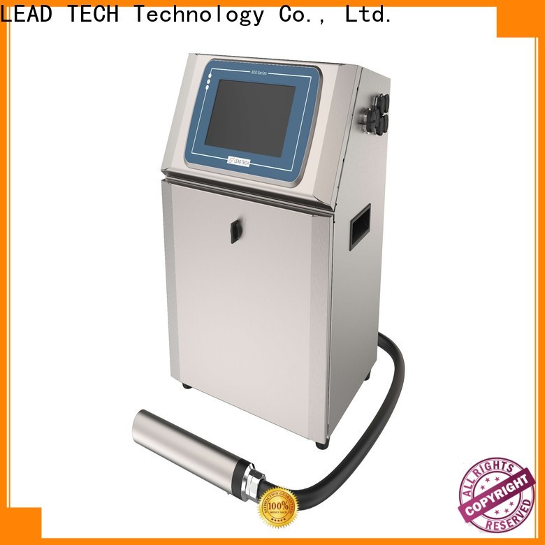 Leadtech Coding Top mrp batch coding machine manufacturers for pipe printing