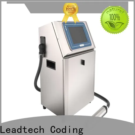 Leadtech Coding bulk inkjet batch coding machine factory for building materials printing