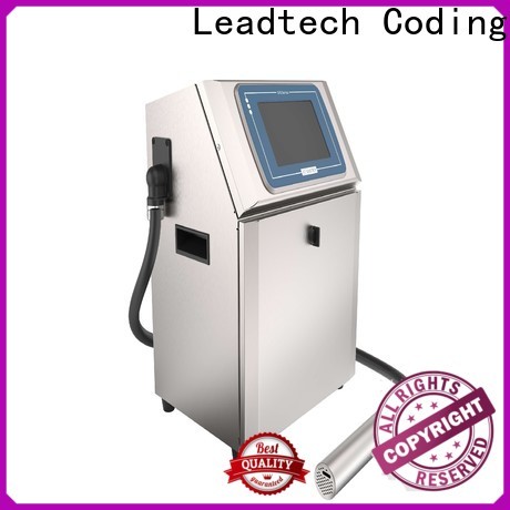 Leadtech Coding High-quality batch coding machine for pet bottles factory for beverage industry printing