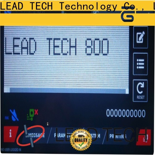Leadtech Coding bulk laser expiry date printing machine for business for pipe printing