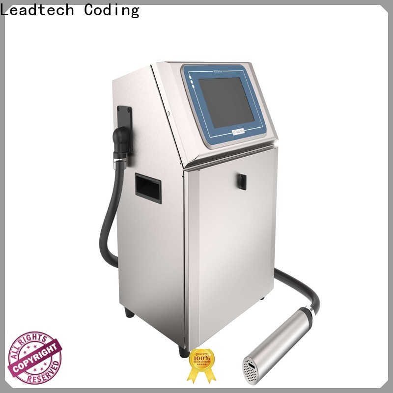 Leadtech Coding batch coding machine for pouch packing machine company for tobacco industry printing