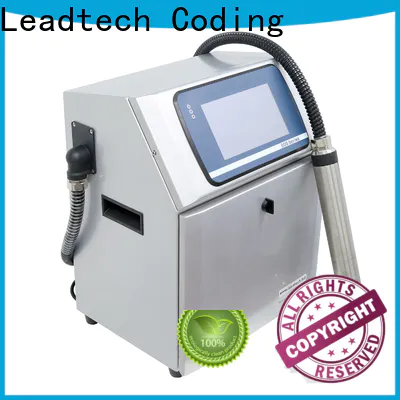 Leadtech Coding date coding machine for pouch custom for drugs industry printing