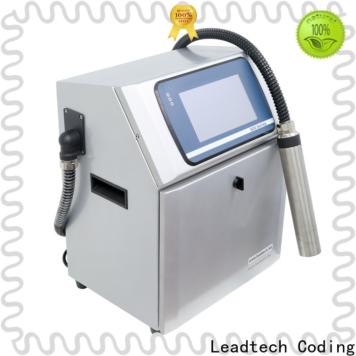 Leadtech Coding innovative carton batch coding machine manufacturers for household paper printing