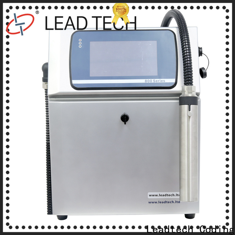 Leadtech Coding domino batch coding machine price professtional for household paper printing