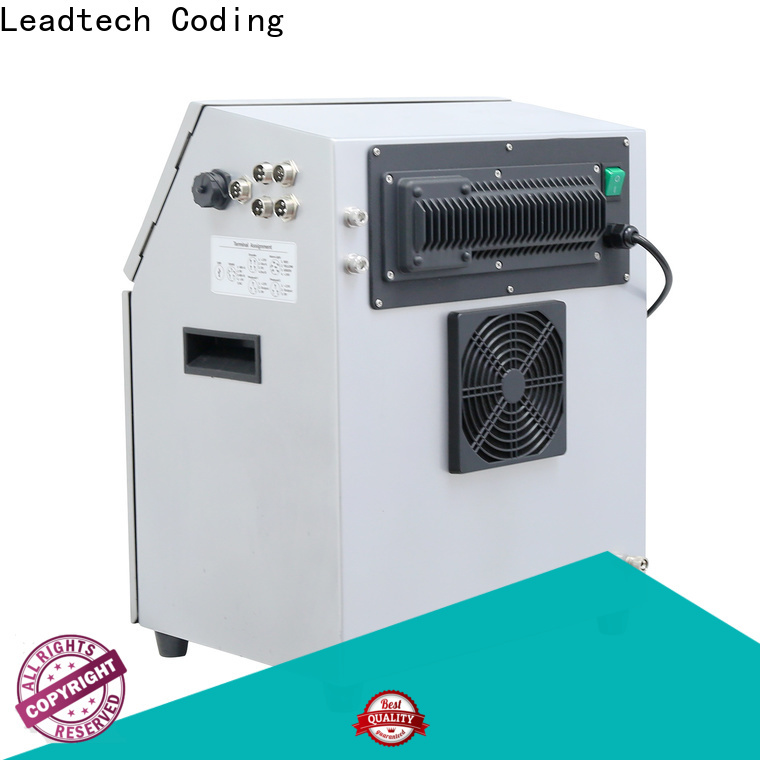 Leadtech Coding commercial label batch coding machine custom for household paper printing