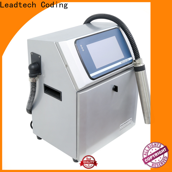Leadtech Coding date code machine manufacturers for building materials printing