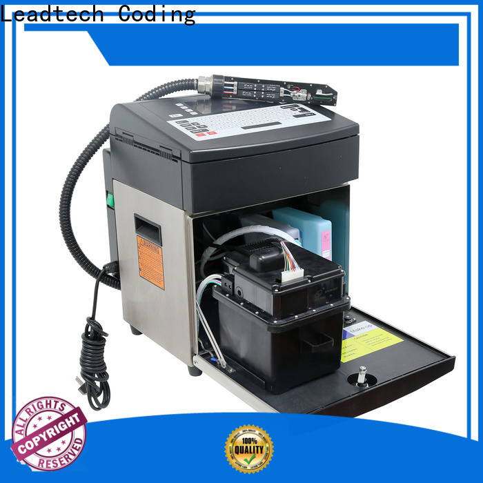 Leadtech Coding Best laser date code printer manufacturers for tobacco industry printing