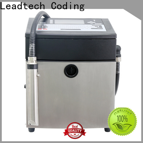Leadtech Coding innovative bottle expiry date printing machine manufacturers for beverage industry printing