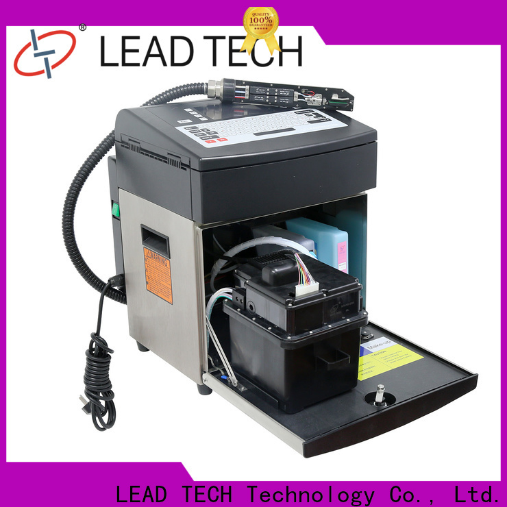 Leadtech Coding commercial date and batch no printing machine factory for beverage industry printing