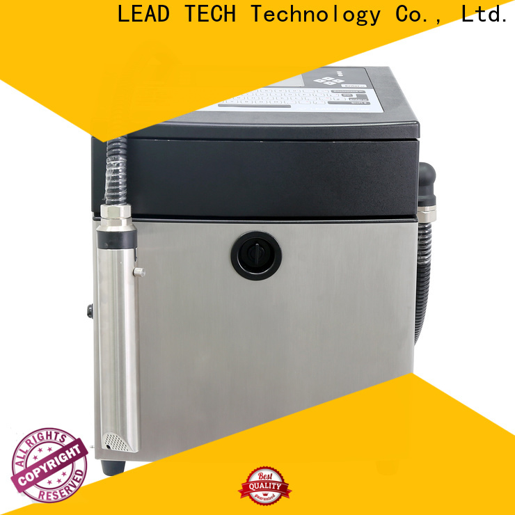 Leadtech Coding bottle expiry date printing machine manufacturers for auto parts printing
