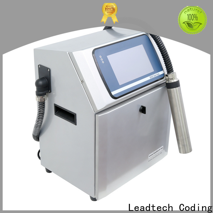 Leadtech Coding Leadtech Coding laser date code printer custom for beverage industry printing
