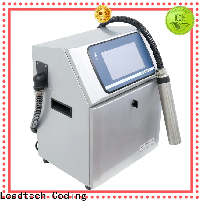 Leadtech Coding ribbon coding machine price professtional for drugs industry printing