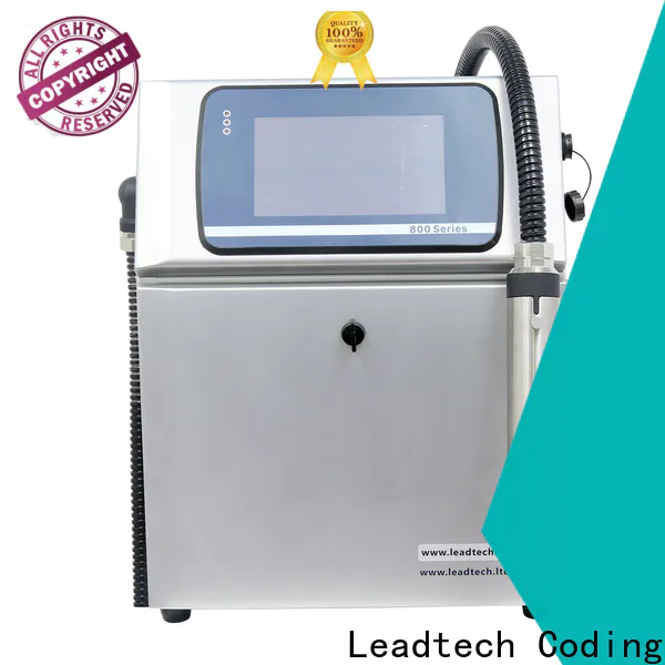 Leadtech Coding date and batch no printing machine company for pipe printing