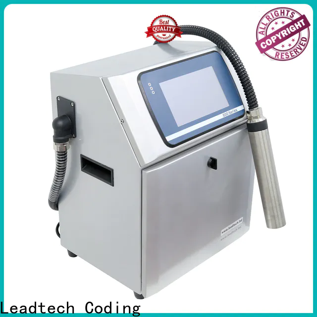 Leadtech Coding semi automatic batch coding machine price company for pipe printing