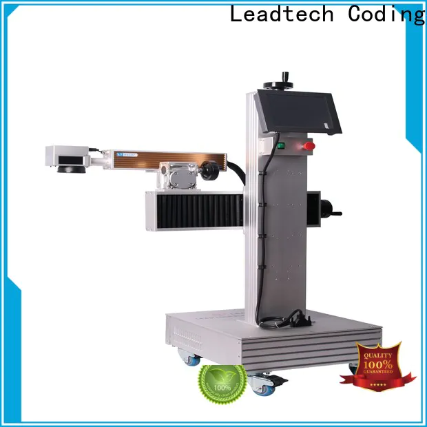 Leadtech Coding hand batch coding machine custom for pipe printing