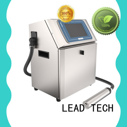 LEAD TECH hot-sale inkjet batch coding machine easy-operated reasonable price