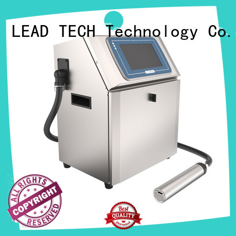 LEAD TECH commercial production inkjet printers fast-speed aluminum structure