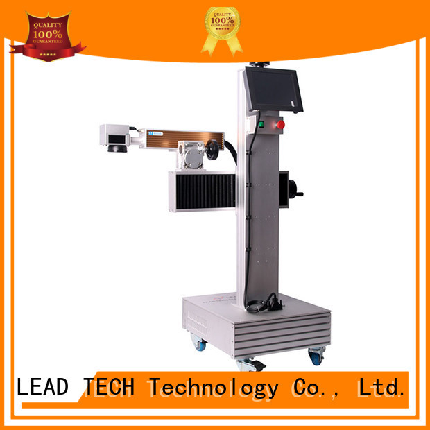 LEAD TECH aluminum structure laser printing machine fast-speed