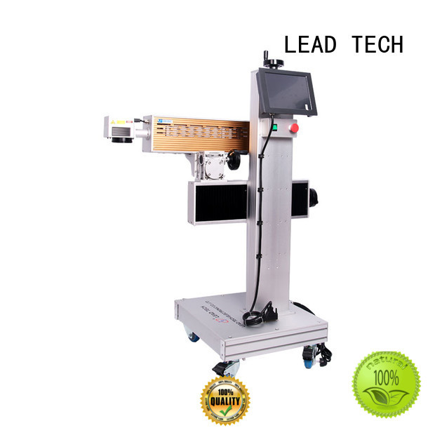 LEAD TECH laser coding machine manufacturers for tobacco industry printing