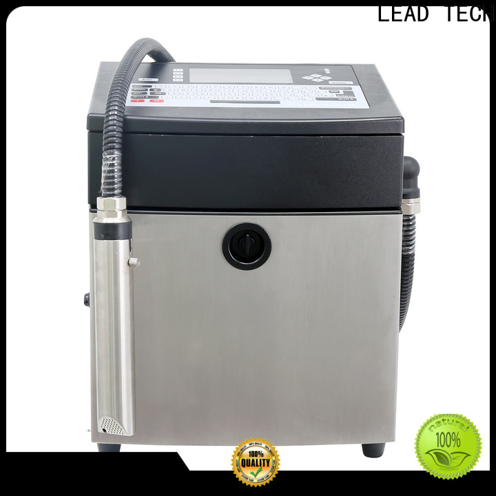 LEAD TECH High-quality recycle inkjet printer professtional for tobacco industry printing