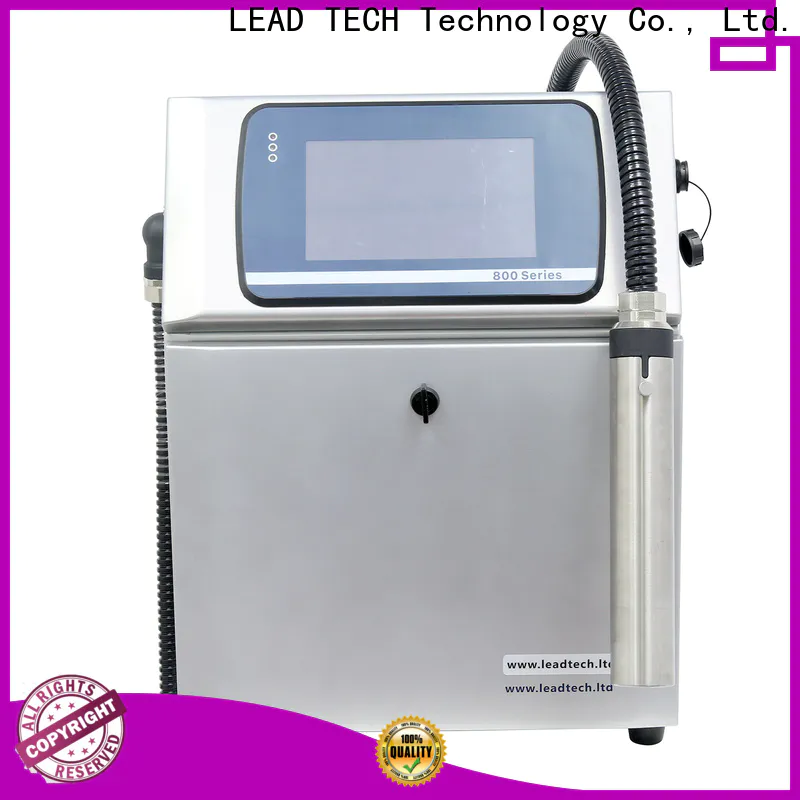 LEAD TECH inkjet printer history Supply for building materials printing