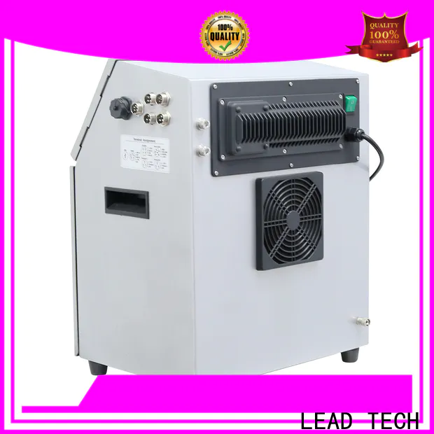 LEAD TECH high-quality continuous laser printer for auto parts printing