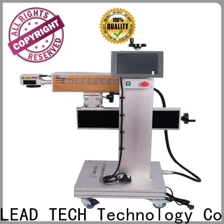 LEAD TECH High-quality gold laser marking machine price company for drugs industry printing