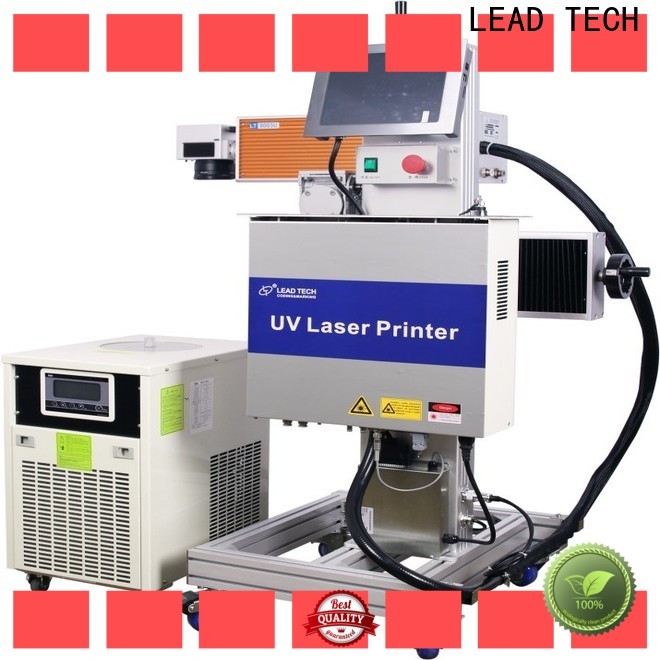 LEAD TECH New laser coding machine price high-performance for drugs industry printing