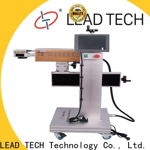 LEAD TECH 3d laser marking machine high-performance for beverage industry printing