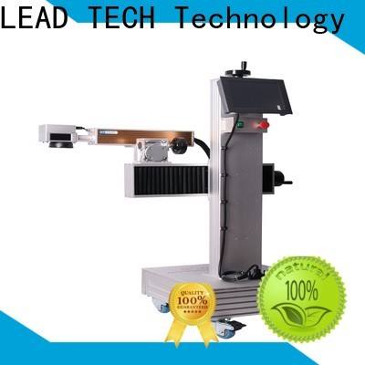 LEAD TECH 3d fiber laser marking machine company for daily chemical industry printing