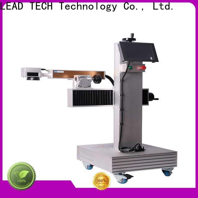 LEAD TECH laser marking machine supplier easy-operated for drugs industry printing